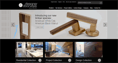 Desktop Screenshot of designerdoorware.com.au